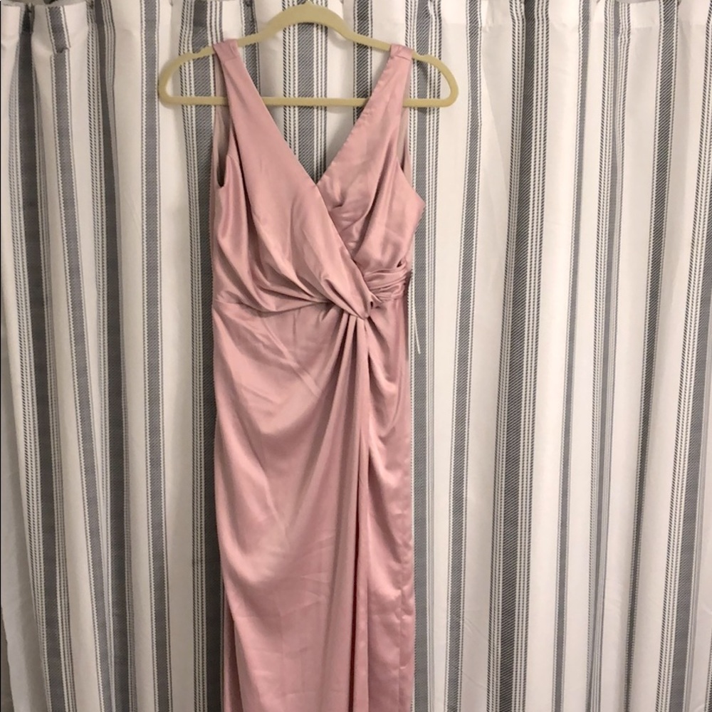 Blush mark bridesmaid dress or evening dress